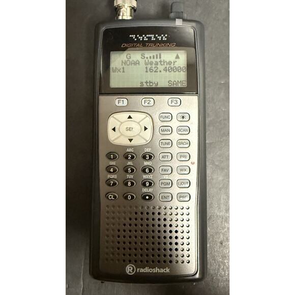 Radio Shack Pro-651 Digital Trunking Scanner Battery Pack Manual Tested Video - Picture 2 of 15